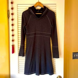Prana hooded sweatshirt dress size small
